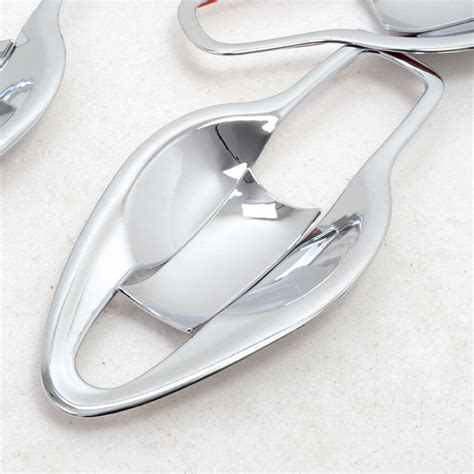 For Nissan Morano Murano 2015 2018 Chrome Side Door Handle Bowl Cup