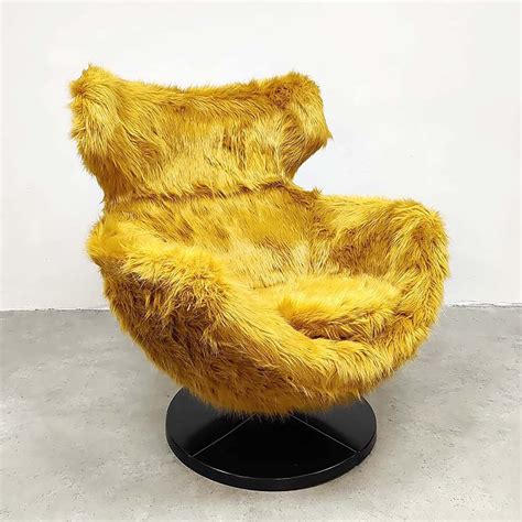 Vintage Wingback Swivel Egg Chair Jupiter By Pierre Guariche For