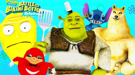 SpongeBob Battle For Bikini Bottom But Ruined By Mods Rehydrated YouTube