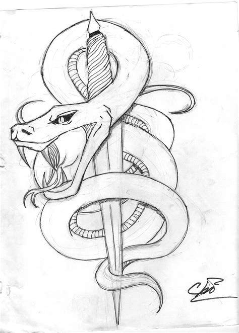 Snake Tattoo Design by Cupcakes62194 on DeviantArt