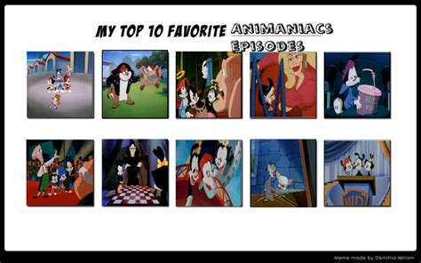 Jefimus Top 10 Animaniacs Episodes By Jefimusprime On Deviantart