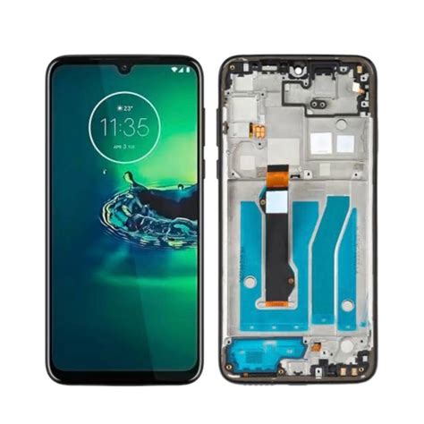 Tela Frontal Touch Display Moto G8 Plus Xt2019 Aro Original