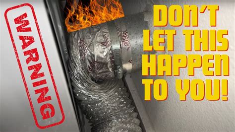 DIY Dryer Vent Fire Safety Prevention Two Quickest Methods To