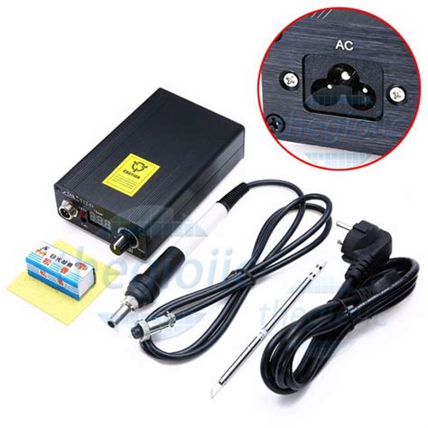 T12-D Máy Hàn Trạm Điều Chỉnh Nhiệt Độ 72W, 220VAC, 180-435°C Nhiệt độ ...