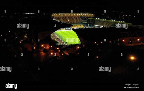 An Aerial View Of Molineux The Home Stadium Of Wolverhampton Wanderers