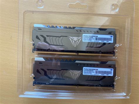 Patriot Viper Steel Series Ddr4 16Gb 2 X 8Gb 3200Mhz Kit W Gunmetal