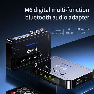 Essager LED Digital Display Bluetooth 5 0 M6 Multi Function Audio