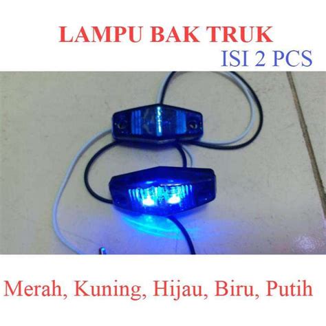 Jual Oem Lampu Bak Truk Samping Led Side Variasi Truk Truck Volt