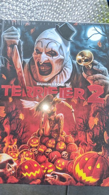 Terrifier 2 Limited Mediabookcover B 4k Uhd Blu Ray Kaufen Auf