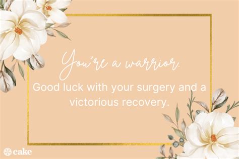 Words Of Support Before Surgery