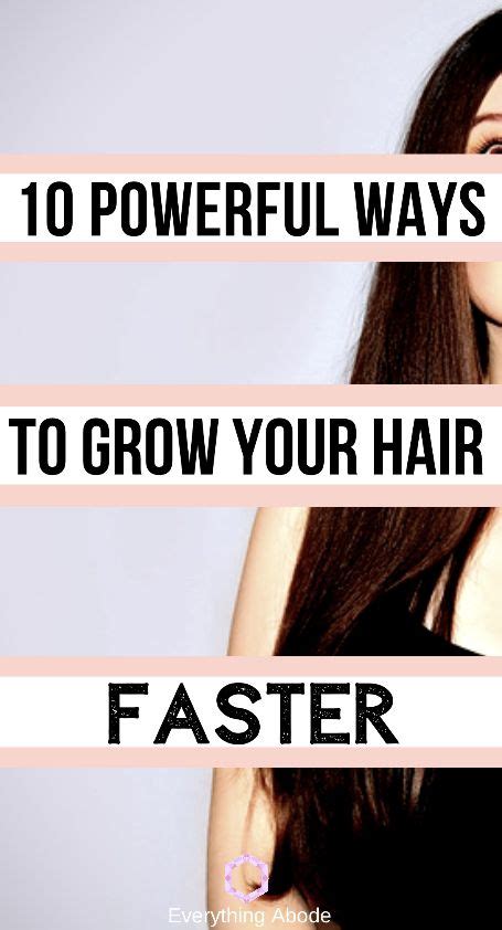 How To Grow Hair Faster Clever Ways That Work Artofit