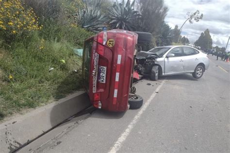 Carretera Central Cuádruple Choque Deja Dos Fallecidos Y Varios Heridos