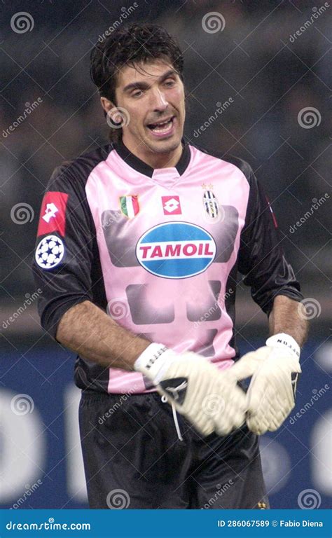 Gianluigi Buffon Goalkeeper Of Juventus During The Match Juventus