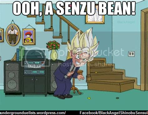 Humor: Oooh, a Senzu Bean! | UndergrounDuelists