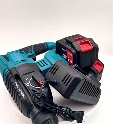 Guang Chen Hammer Machine 21v Cordless Impact Power Hammer Drills Set