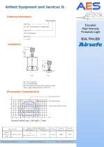 Elevated Led Threshold Aes Airfield Equipment Services Sl Pdf