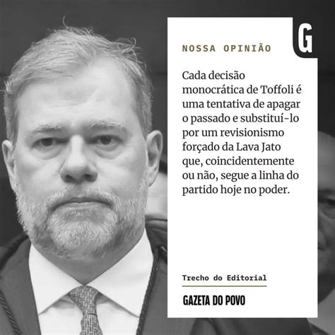 A Lava Jato e o momento orwelliano de Dias Toffoli Comparações entre o