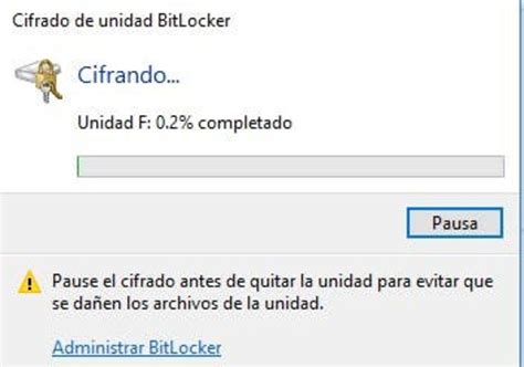 Cómo activar el cifrado de datos de BitLocker en Windows 10