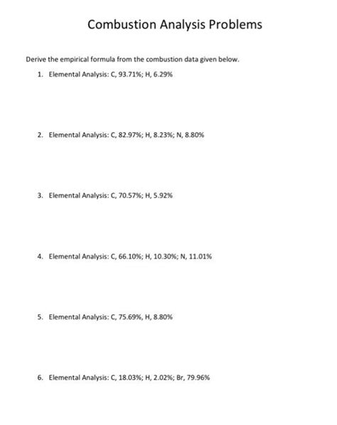 Solved A Combustion Analysis Of G Sample Of An Chegg