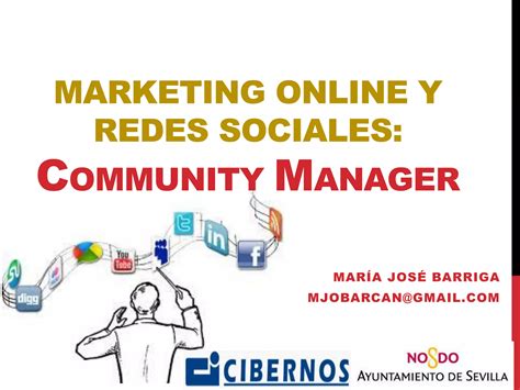 Marketing Online Y Redes Sociales Community Manager Ppt