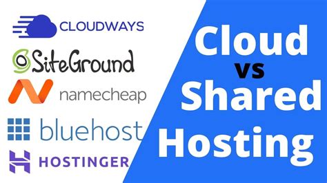 Best Hosting Cloud Vs Shared Hosting Cloudways SiteGround