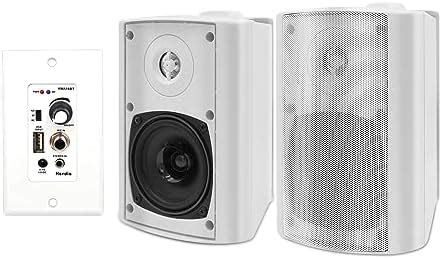 Amazon Herdio Inches Watt Passive Outdoor Speakers