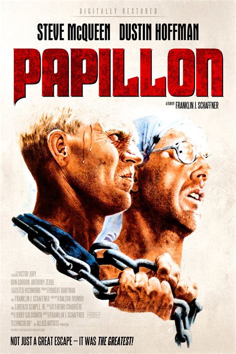 Papillon (1973) - Posters — The Movie Database (TMDB)