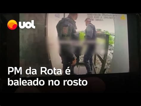 Pm Morto Em Santos C Mera Corporal Grava Pm Da Rota Sendo Baleado