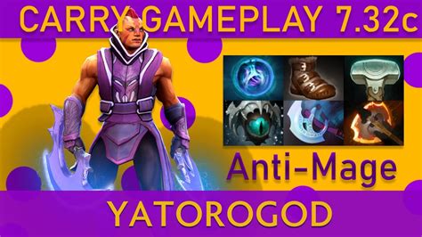 YATOROGOD Anti Mage Carry Gameplay Top MMR Dota 2 YouTube