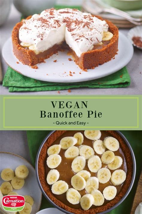 Vegan Banoffee Pie Recipe Recipe Vegan Banoffee Pie Banoffee Pie