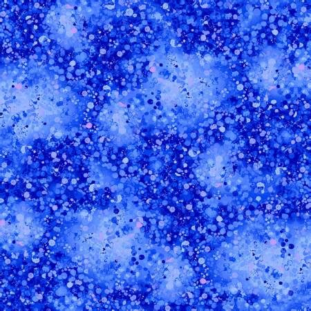 Specialty Fabrics Blue Sprinkled Dot Blender Bravo Basic Hydrangea