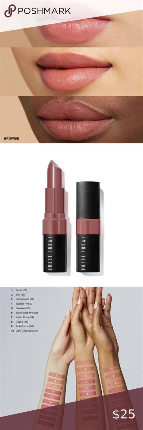 Bobbi Brown Crushed Lip Color Brownie Lipstick Bobbi Brown Lipstick Lipstick For Dark Skin