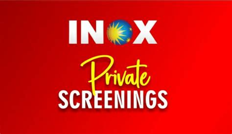 INOX allowing private screening for movies at Rs 2,999