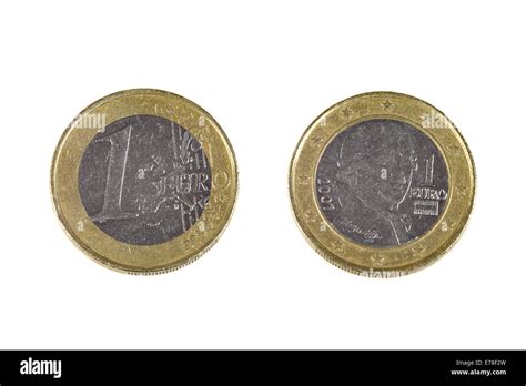 Euro coin both sides hi-res stock photography and images - Alamy