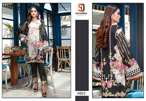 Shraddha Mahgul Vol 4 Catalog Lawn Printed Pakistani Salwar Kameez