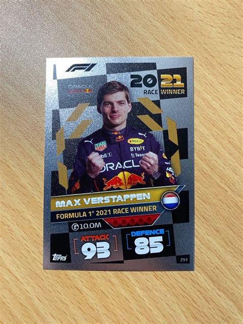 Topps Turbo Attax 2022 Max Verstappen Red Bull Kaufen Auf Ricardo