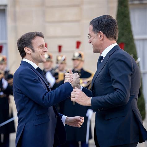 Emmanuel Macron Salue La Nomination De Mark Rutte La T Te De L Otan