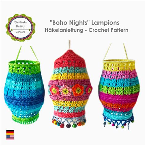 Elealinda Design Neue Anleitung Boho Nights Lampions