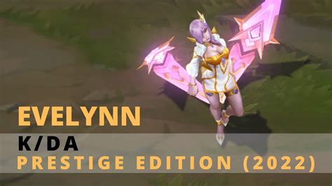 Prestige K Da Evelynn League Of Legends Youtube