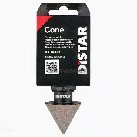 Конусная фреза по плитке Distar Cone 2-35мм M14