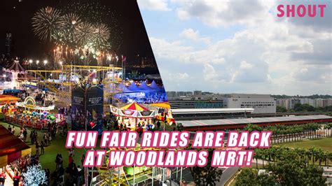 Fun Fair Rides Are Making A Comeback At Woodlands Mrt Station Shout