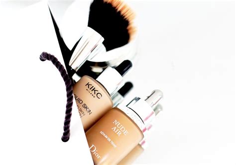 Dior Nude Air Serum de Teint Kiko Liquid Second Skin Foundation или опять про пипетки kar