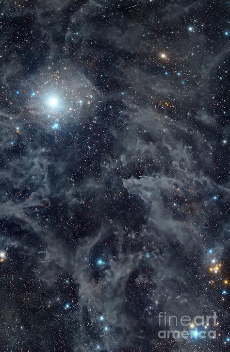 Polaris Immersed In Diffuse Clouds From Integrated Flux Nebulas By