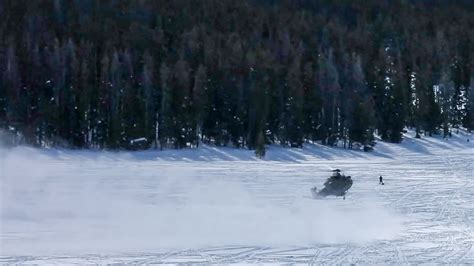 Mh A Grey Wolf Makes First Snow Landing Malmstrom Air Force Base