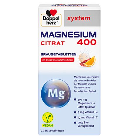 Erfahrungen Zu Doppelherz System Magnesium 400 Citrat Mit Orange