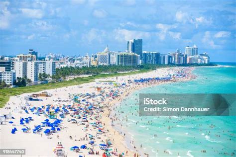 Pantai Selatan Pantai Miami Pantai Tropis Dan Surga Florida Amerika