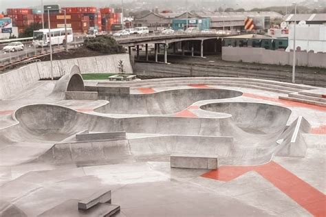 Washington Reserve Skatepark In Christchurch New Zealand Skate The