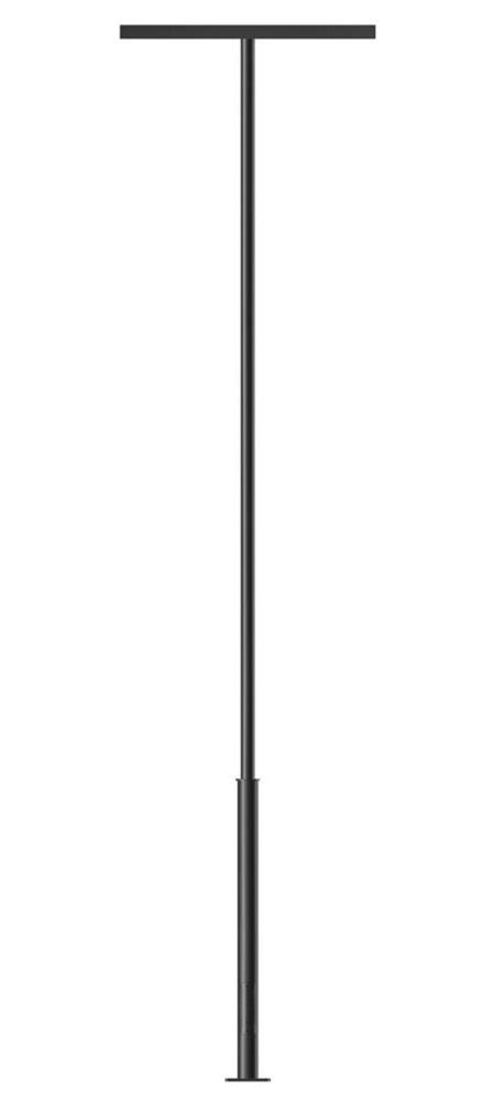 Mild Steel Dual Arm Decorative Lighting Pole For Outdoor M At