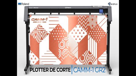 Nuevo Roland Camm 1 GR2 640 540 Plotter De Corte YouTube