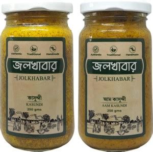 Jolkhabar Aam Kasundi Kasundi G Authentic Bengali Traditional